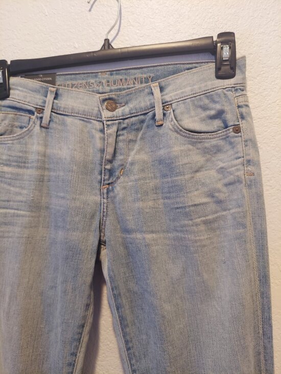 Citizens of Humanity Ava Low-Rise Straight Leg Jeans Size 28 - Picture 3 of 14